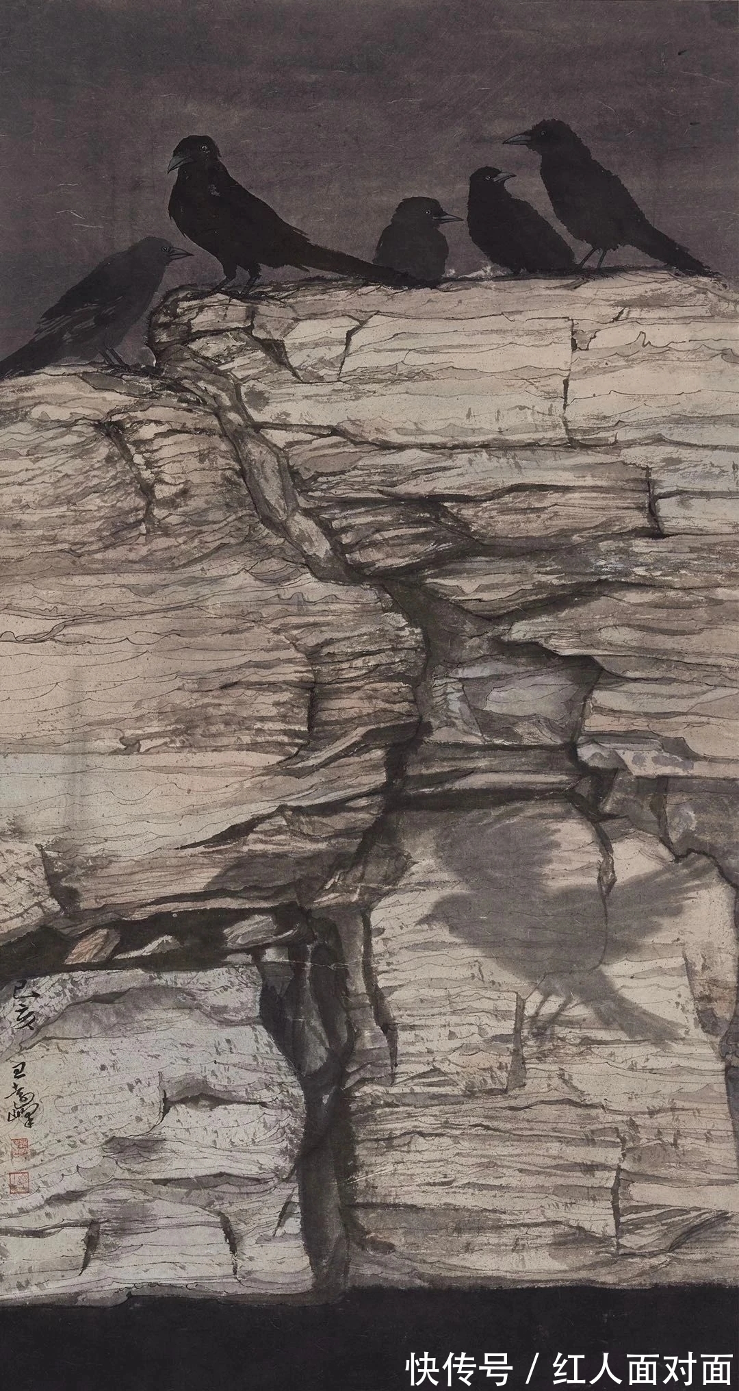 花鸟画@画面的多样性|王远峰花鸟画