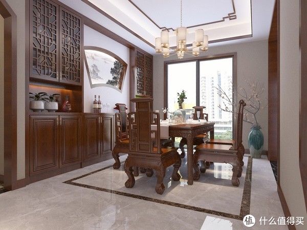 传统中式|长沙70后夫妻，买180㎡四居室，装传统中式，看上去很庄重，有品味