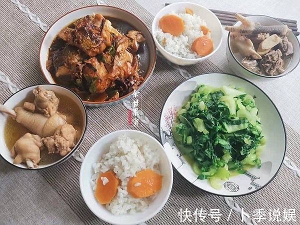 香菇炒青菜|晒三人七天午餐，每天荤素搭配，简单家常菜味美下饭，吃得香