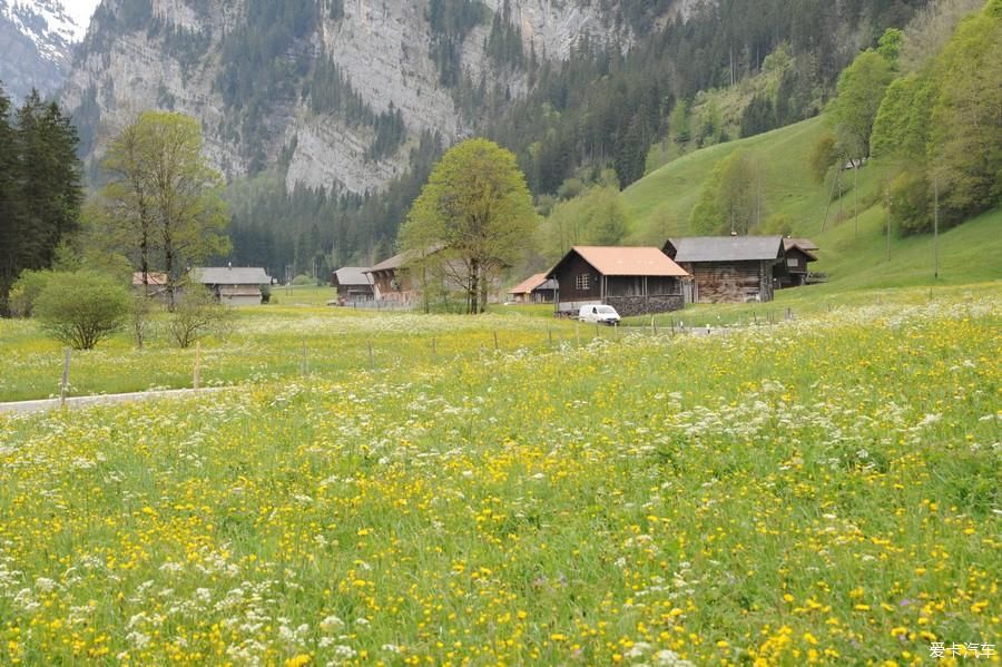 瑞士阿尔卑斯山的Chalet