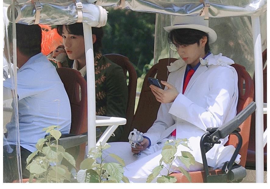 宋亚轩cos小王子，刘耀文cos怪盗基德，看两人路透照收视要爆棚