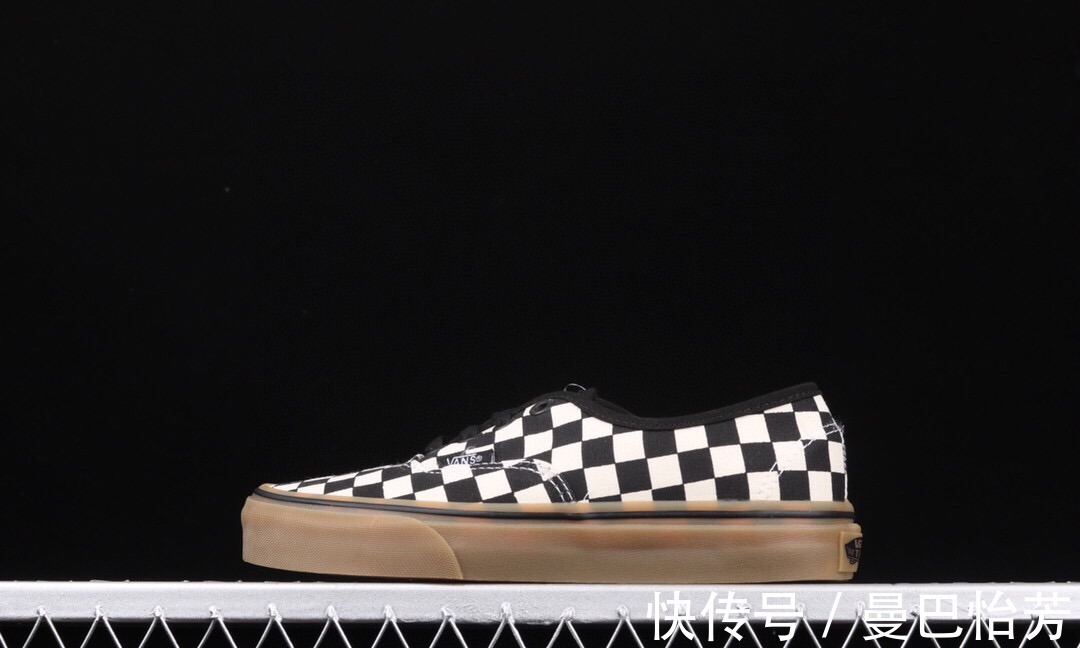vans Vans Authentic 黑白棋盘格休闲板鞋