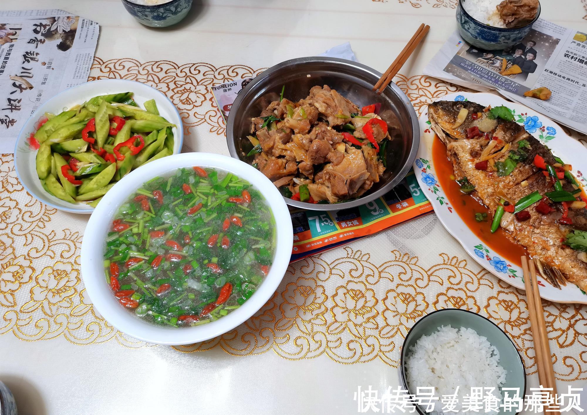 羊羔肉|周末去婆婆家,婆婆大鱼大肉满盆上,网友:别人家的婆婆