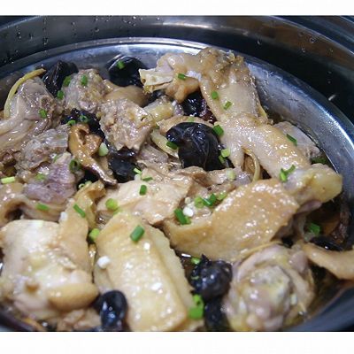 这香菇云耳蒸鸡绝了