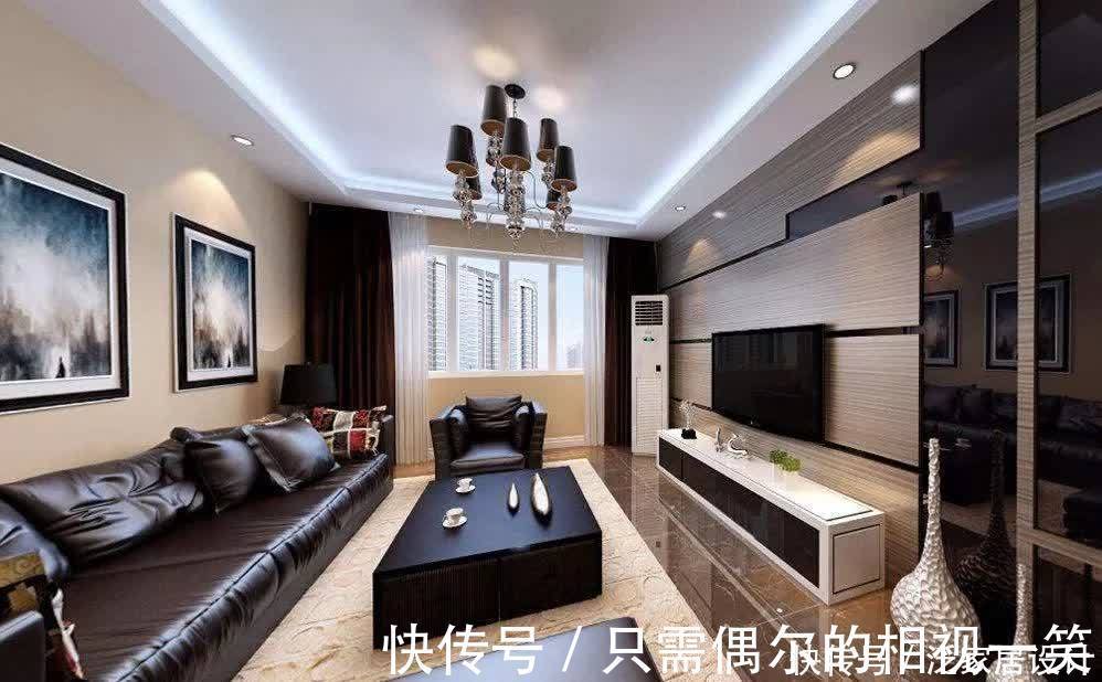 装修|现代客厅该怎么装修？8款高雅经典的效果图，供你参考