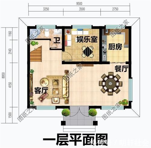 户型图|9x10米农村户型图,想建二、三层的看过来,农村建房非他莫属