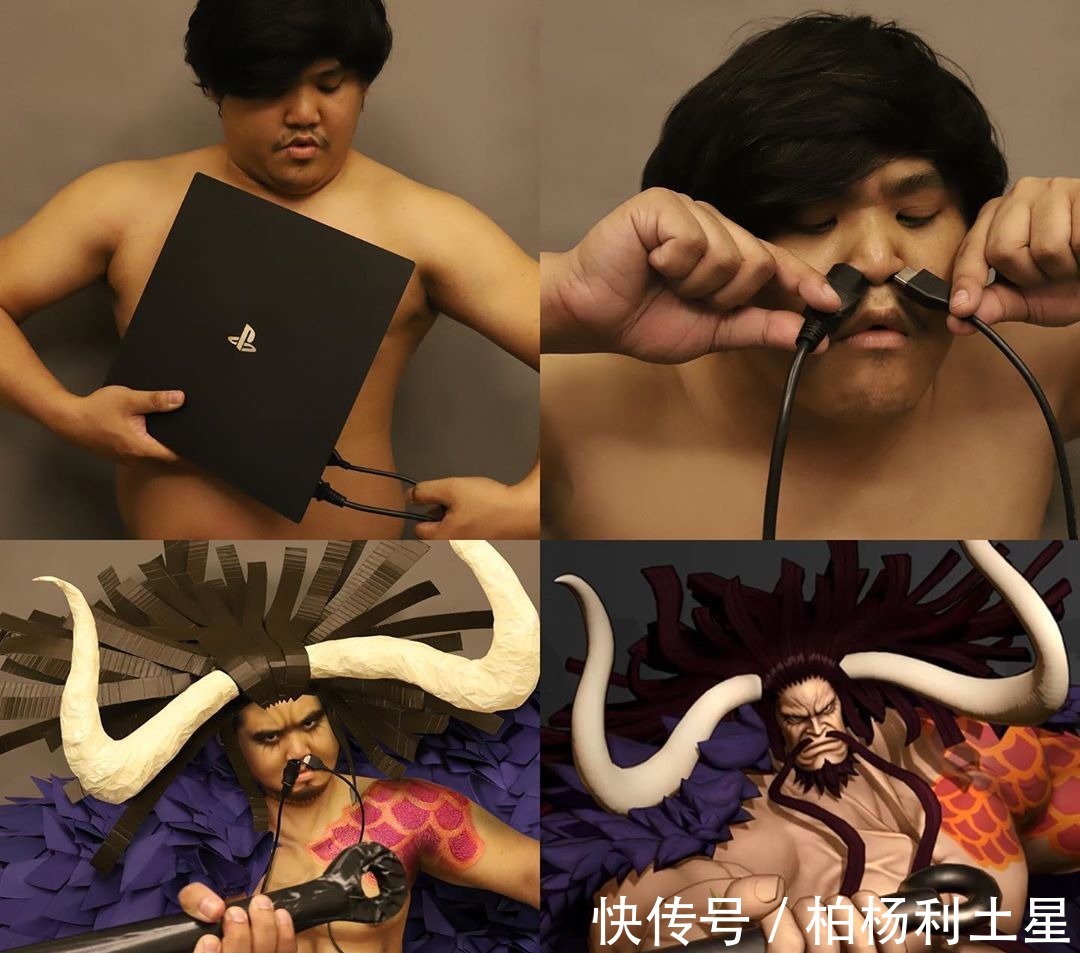 海贼旗|海贼王最廉价Cos成为红发需要勇气,凯多造型让男孩们羡慕!