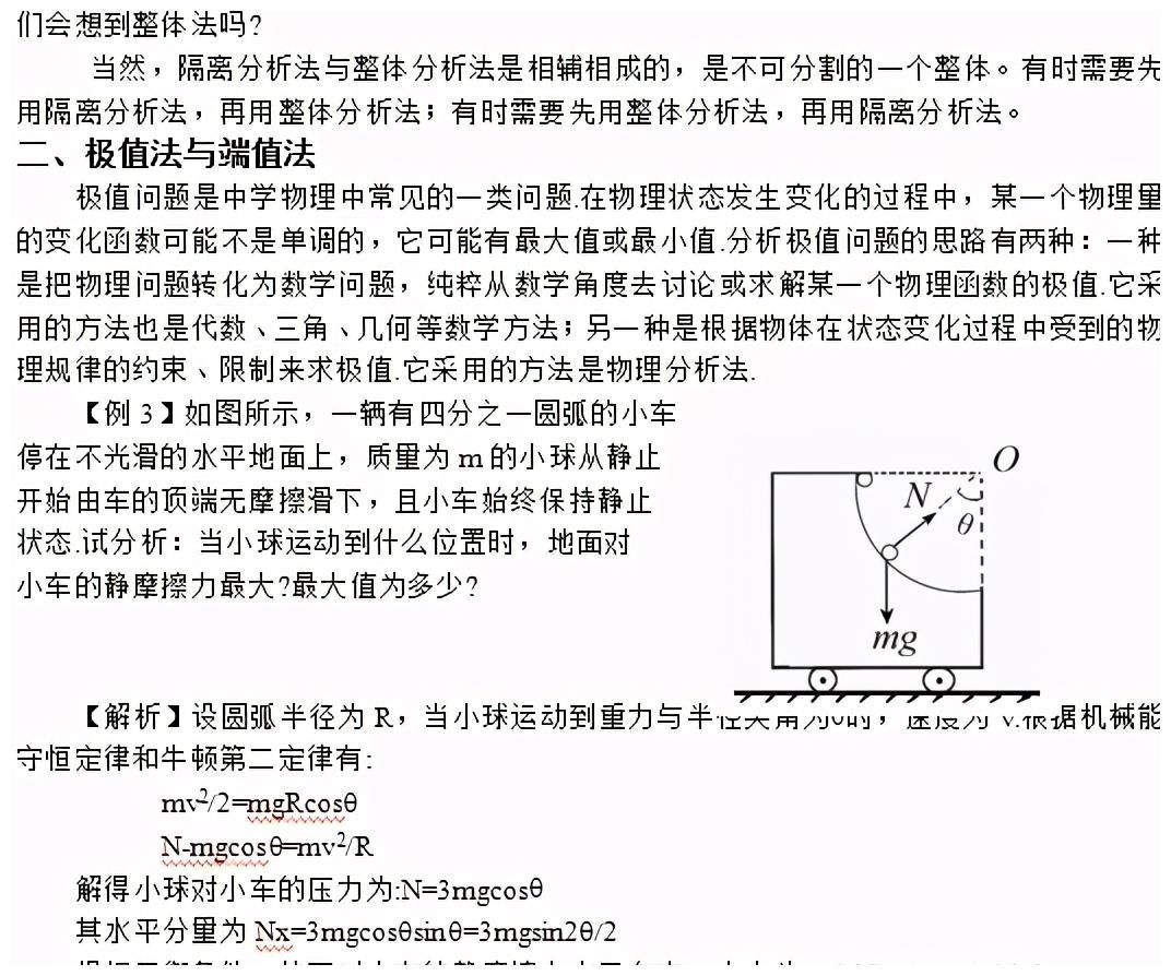 攻破|高中物理难点攻破！五大专题例题精讲！每个学生都应该掌握