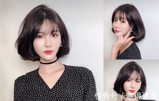 内扣|圆脸女生剪这些短发发型，显脸小效果真的不要太明显咯~
