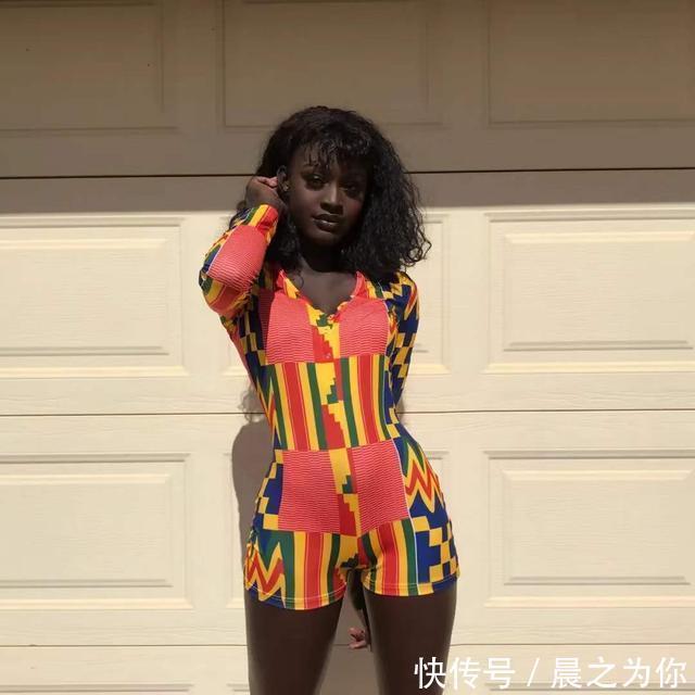 非洲女孩|非洲女孩热爱健身，被誉为“刚果黑珍珠”，前凸后翘遭键盘侠嘲讽