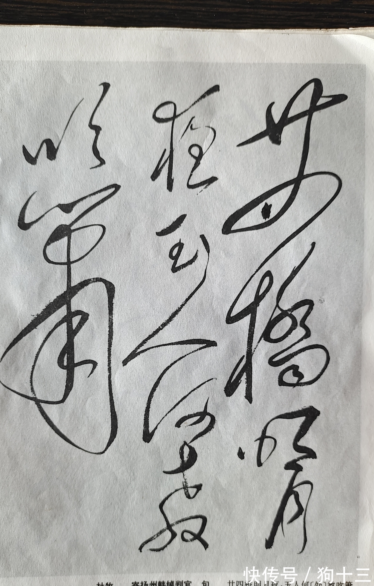 书法@有人说毛主席的书法是名人书法,就是写字,与艺术不沾边