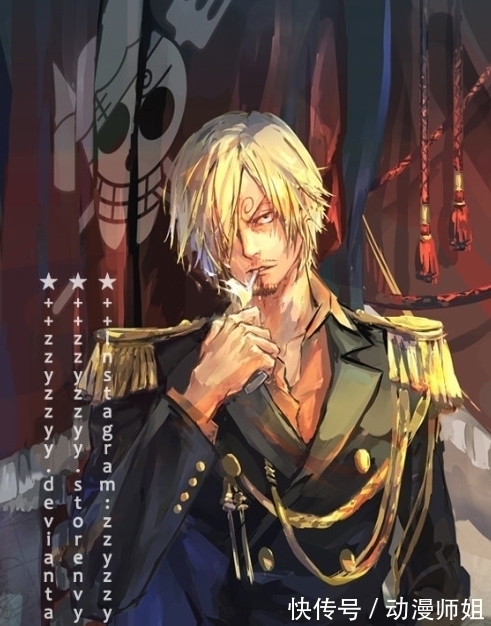 制服控|海贼王主角们穿起制服后的画风,娜美身材诱人,山治成严厉的长官