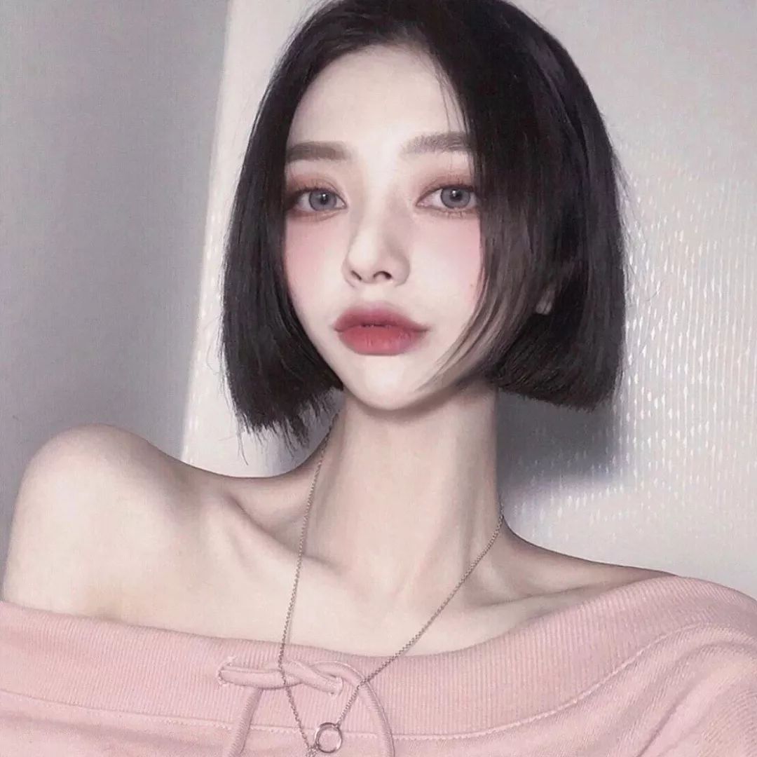 好看|短发“一刀切”,不打理也好看