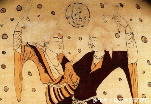 有何|出土的伏羲女娲图中,两人的手中各拿着曲尺和圆规,有何寓意?