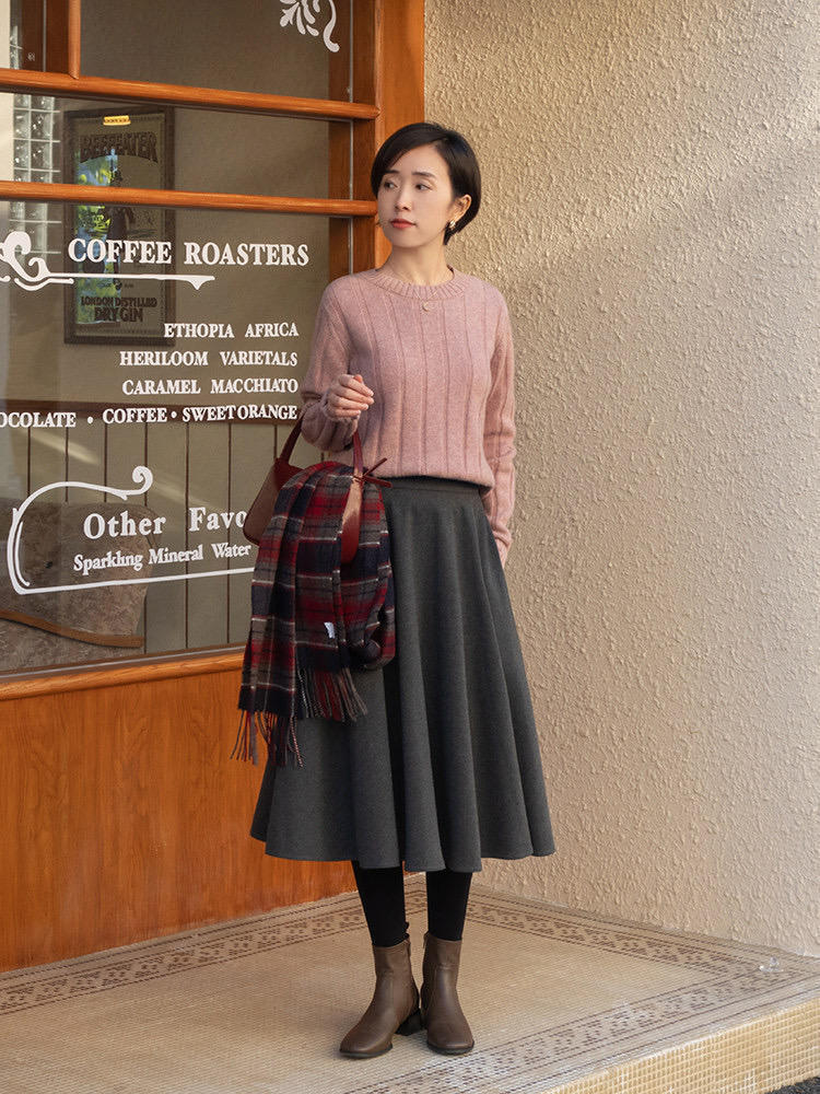 穿搭|跟着沫里学毛衣穿搭,让你温暖过冬,优雅气质瞬间爆棚