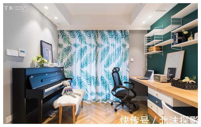 折叠门|89㎡清新之家，超通透设计，多处折叠门，全屋窗明几净，爱了！