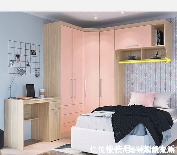 转角衣柜|最不后悔的1个决定,不装衣帽间,卧室做个转角衣柜,收纳足够了