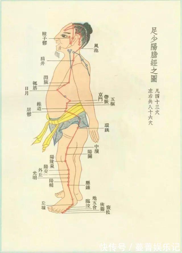 按摩|有多少人知道自己胆经通不通?这样用手摸一摸,就知道它通不通!