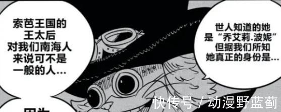 世界政府|海贼王:乔艾莉·波妮竟然是暴君熊的母亲,信息量太大