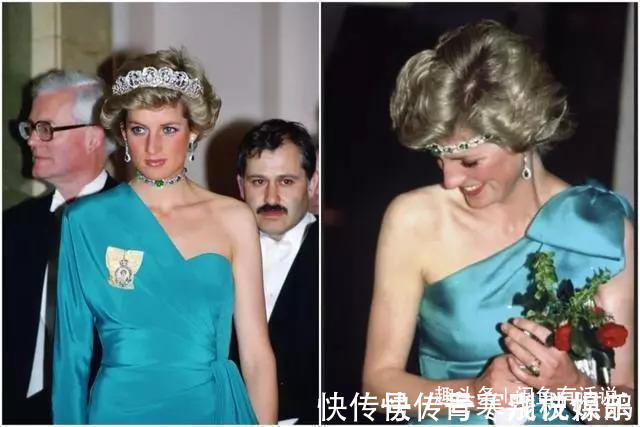 珠宝@戴安娜生前的经典项链,被卡米拉改成胸针,却戴一次被人骂一次