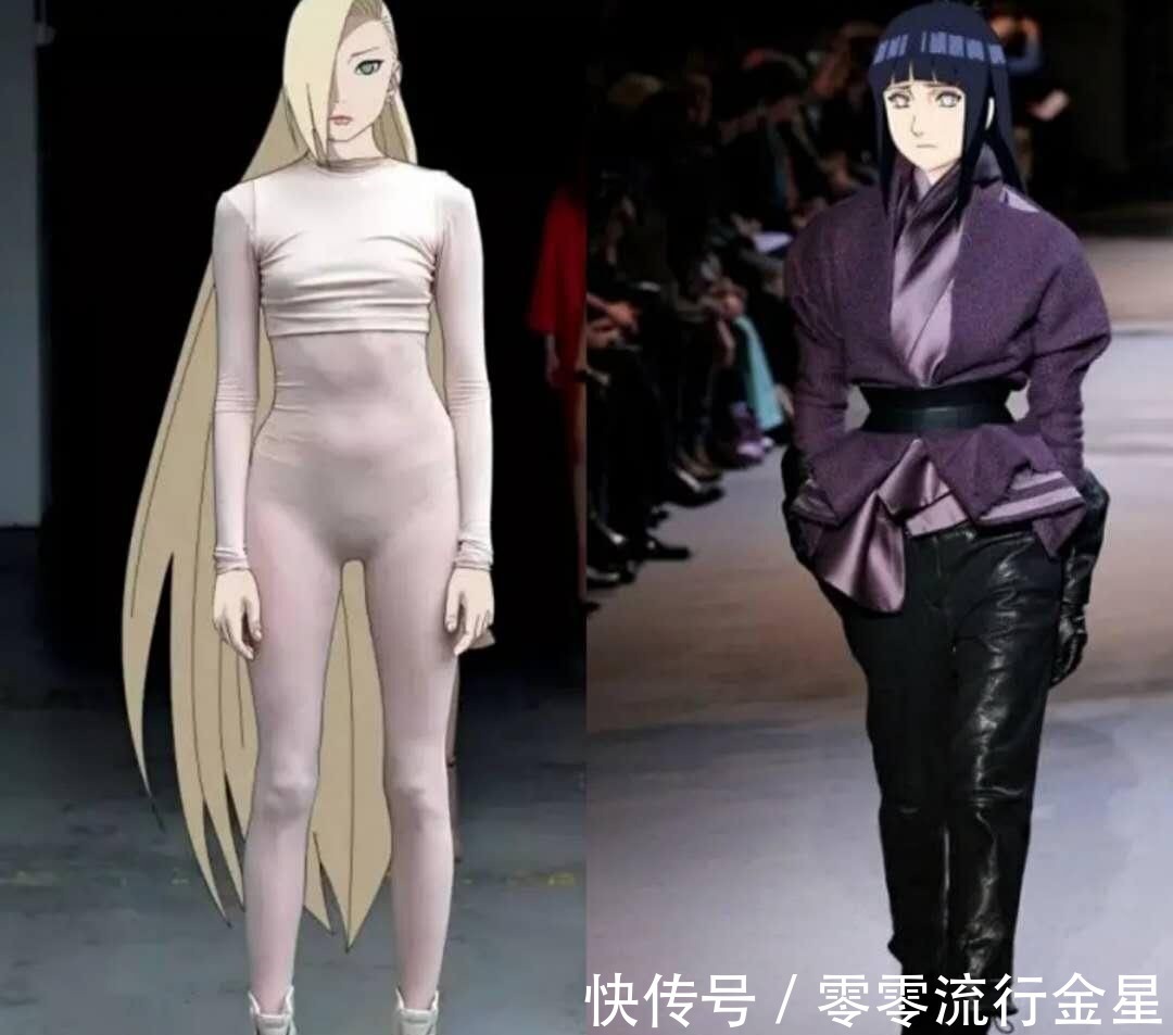 照美冥|当火影忍者女角色办时装秀，腿影魅力四射，井野化身黑马成第一