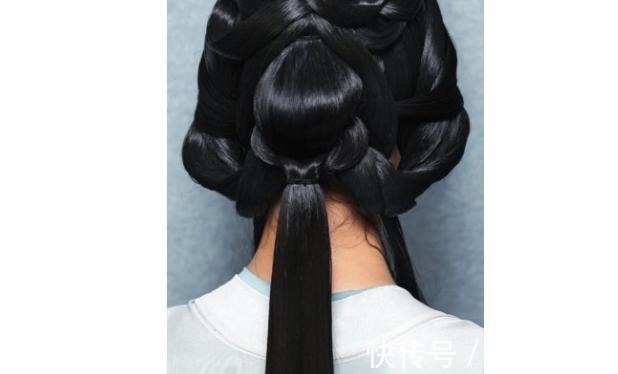 皮筋 翩若惊鸿,洛神发型图解!