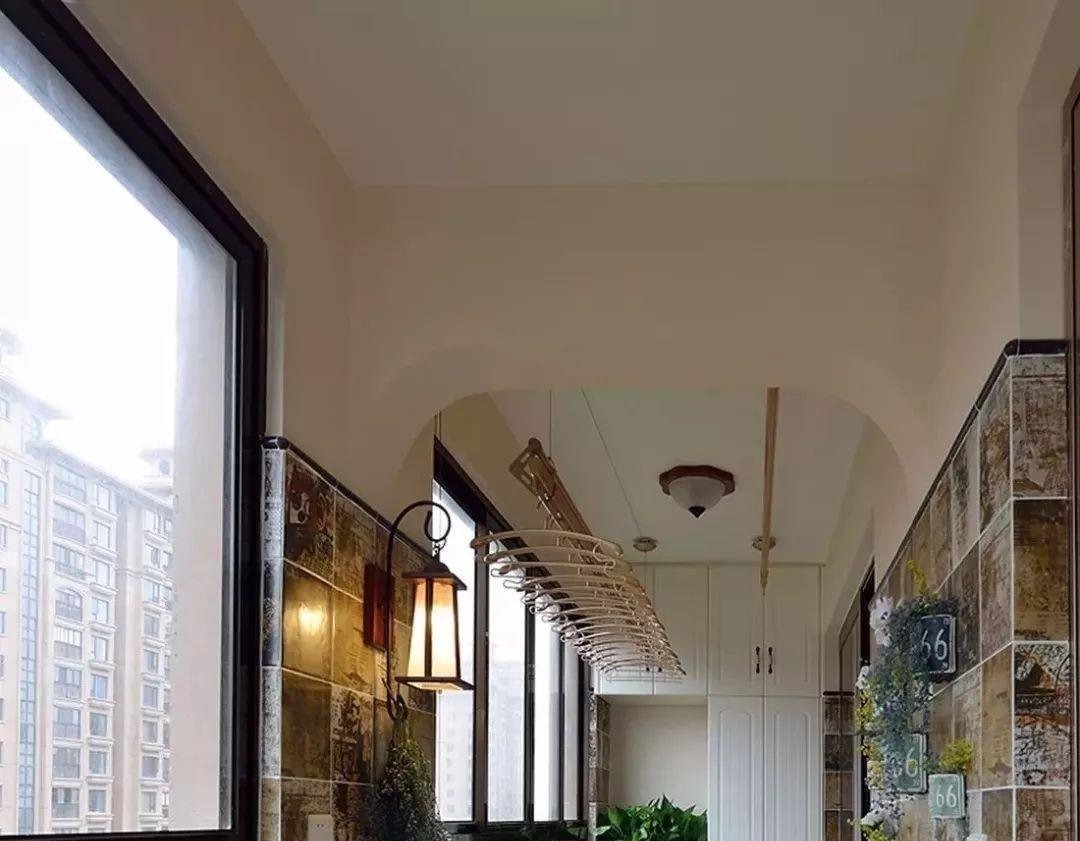 洗手池|同样是一个阳台,别人家的阳台这样装,真是漂亮又实用