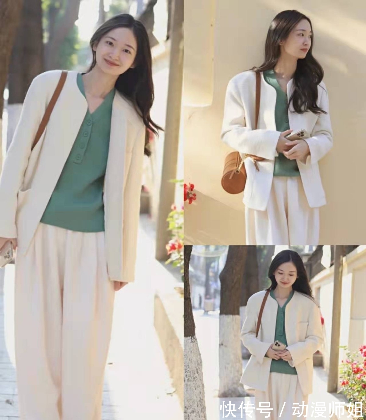 马甲+ 春季如何穿得清新干净?穿搭配色是关键,掌握这个技巧不怕不会搭