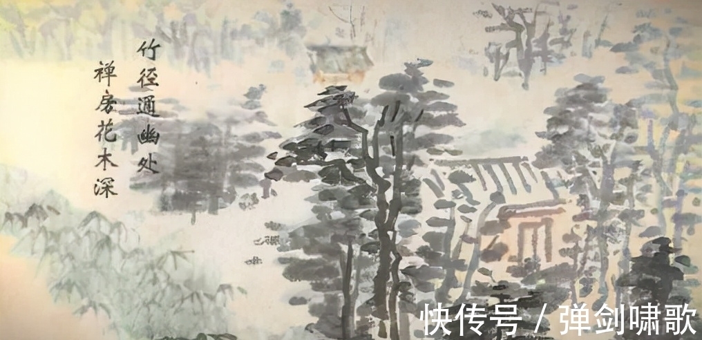 诗人@张祜、常建、王安石,三位唐宋诗人题壁诗,书写文人闲情逸趣