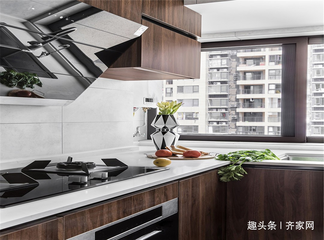 现代|89平两房现代,休闲书房,客厅,餐厅连成一体的扩容空间感!