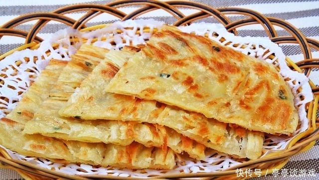 葱油饼的做法来喽,每天一道家常菜,天天不重样!