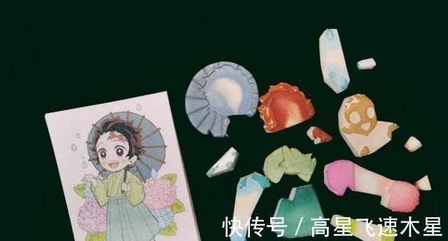 章子|大佬用橡皮刻《鬼灭之刃》,印出来神还原,橡皮章到底是什么