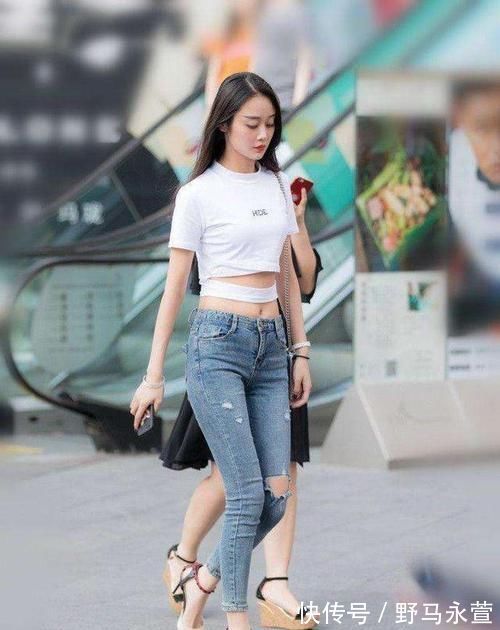 小蛮腰 “牛仔裤”强势归来今夏新穿搭,遮肉显瘦又时髦