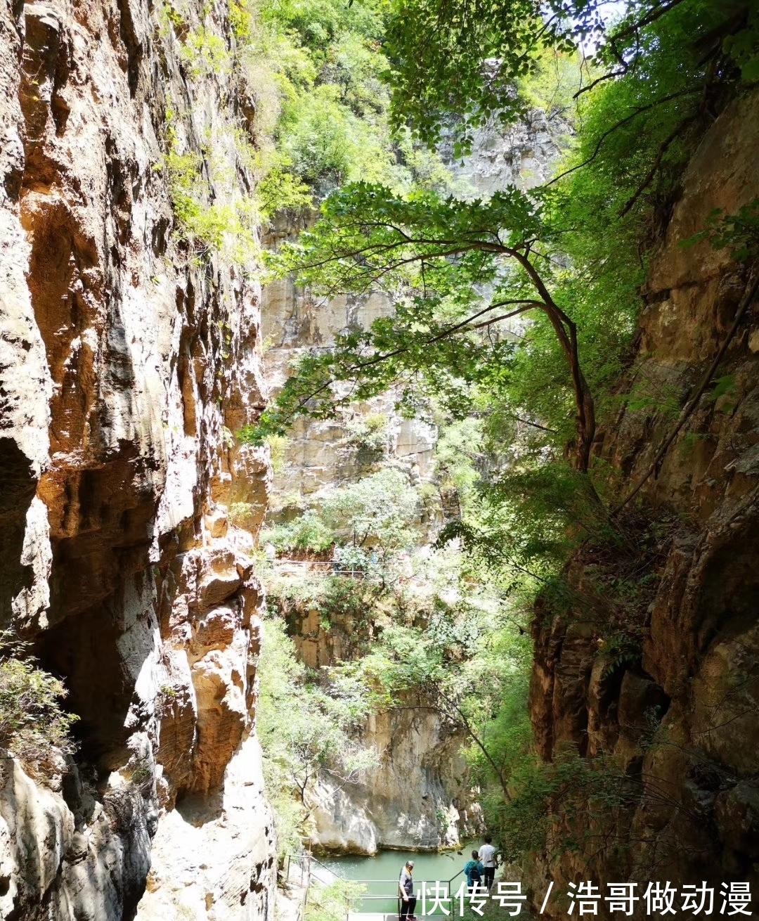 鬼谷子|河北邢台云梦山，山雄水秀谷幽洞奇，被誉为“北方小九寨”