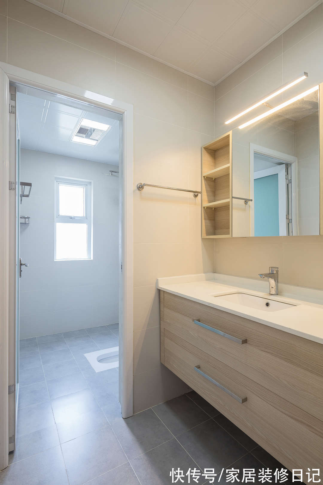 窗帘|明明只有110平,一个最理想的横厅圈粉加分了,住进去就不想出来