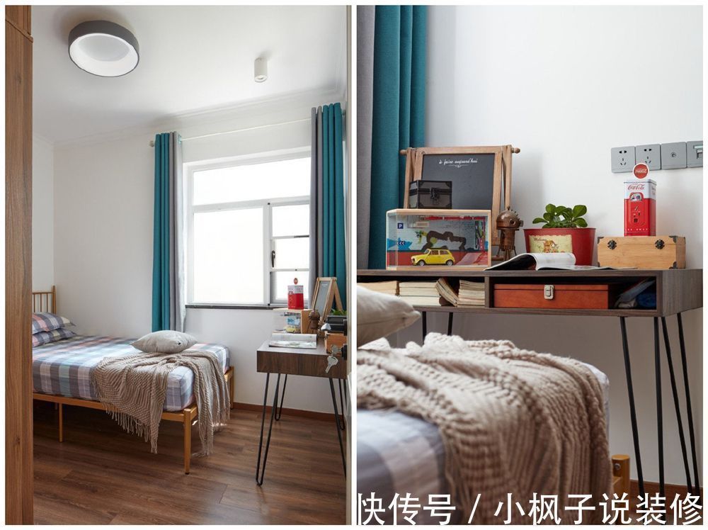 客厅|一对夫妻的85㎡小家,装修古旧却充满活力,网友:有上世纪的感觉