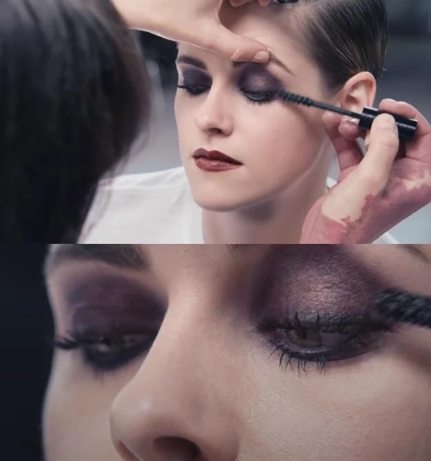 香奈儿化妆师给克里斯汀化妆，开始以为眼线画错了，最后才明白什么是大神