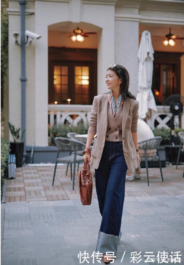 针织衫|入秋该穿针织衫了,分享4组三木的经典搭配,照着穿想不时髦都难