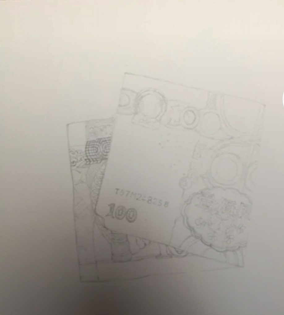 人民币$10块钱一盒的蜡笔,画出100块钱的人民币,这是人肉印钞机