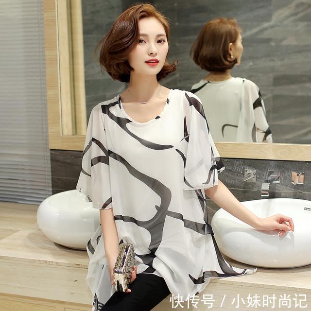 高贵|时尚雪纺衫,凸显女性的高贵气质,更显女人味