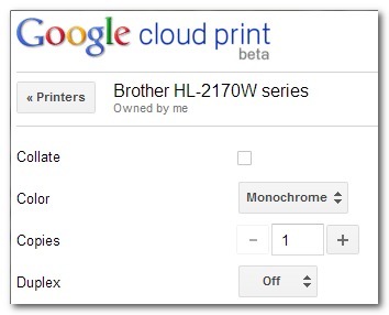 如何在Windows中启用原生Google云打印和打印机共享