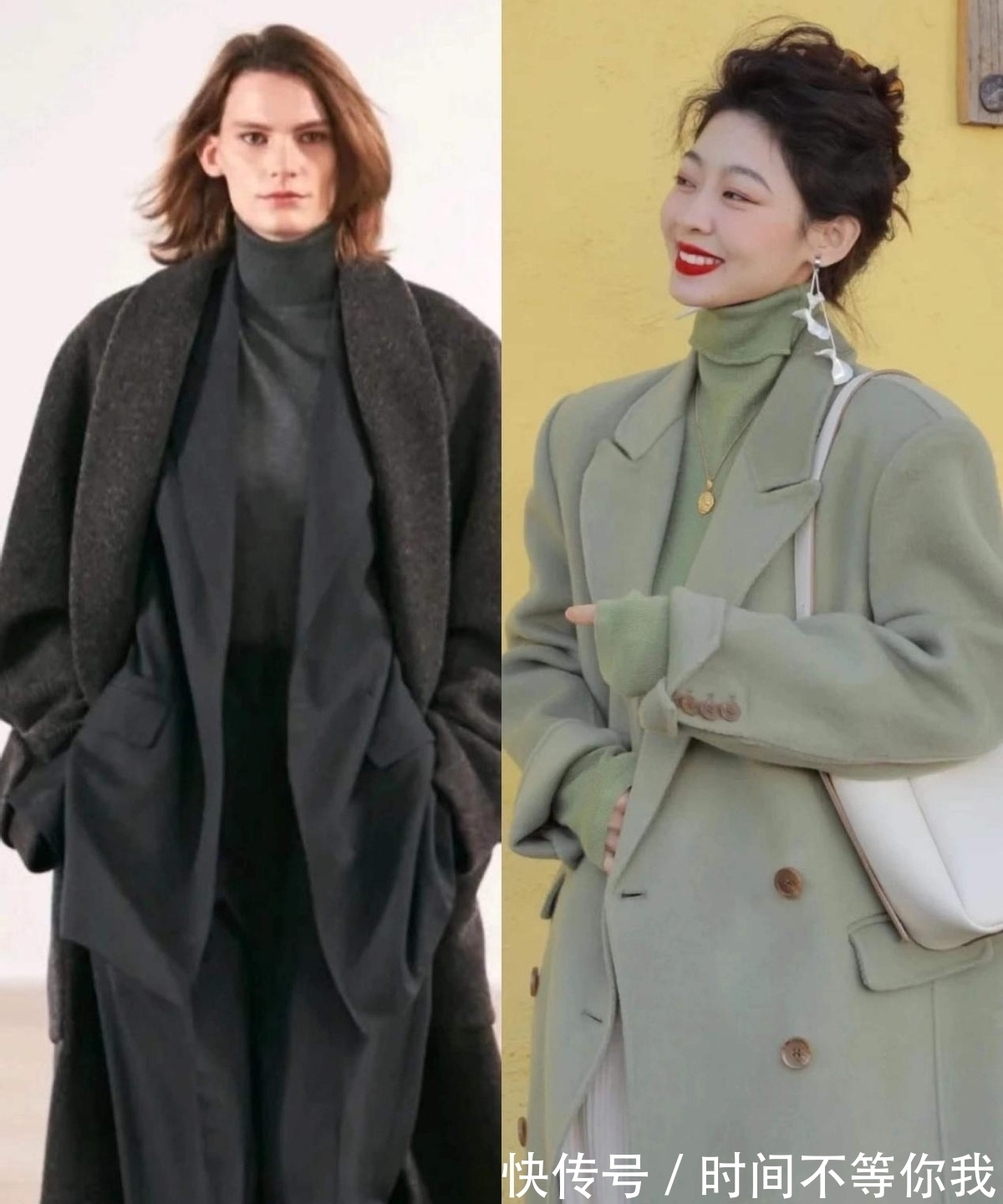 色彩 忘记撞色吧，冬季流行高级的“同色系”，足够撑起你一整季的时尚