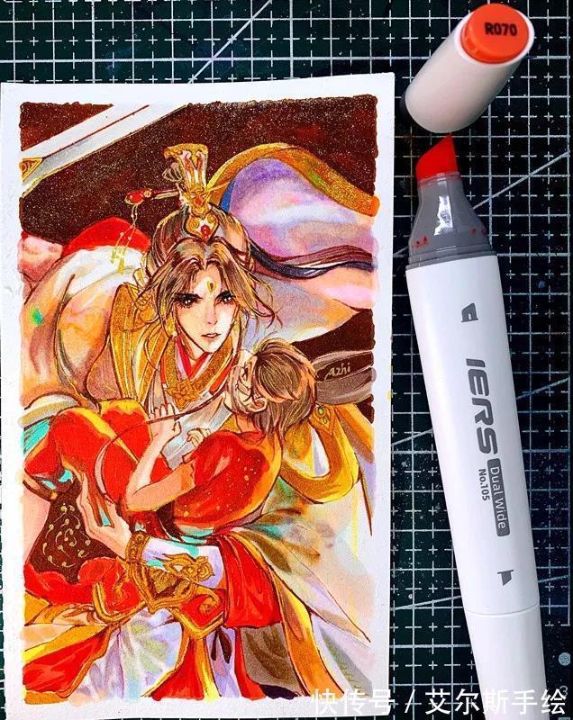 复古风|二次元英伦复古风插画,细节美到窒息!