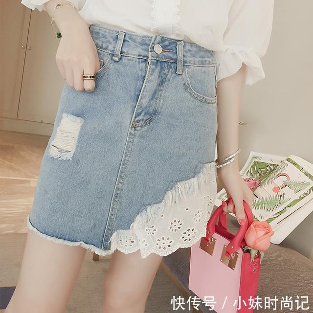 镂空|半身裙这么穿,时尚又漂亮