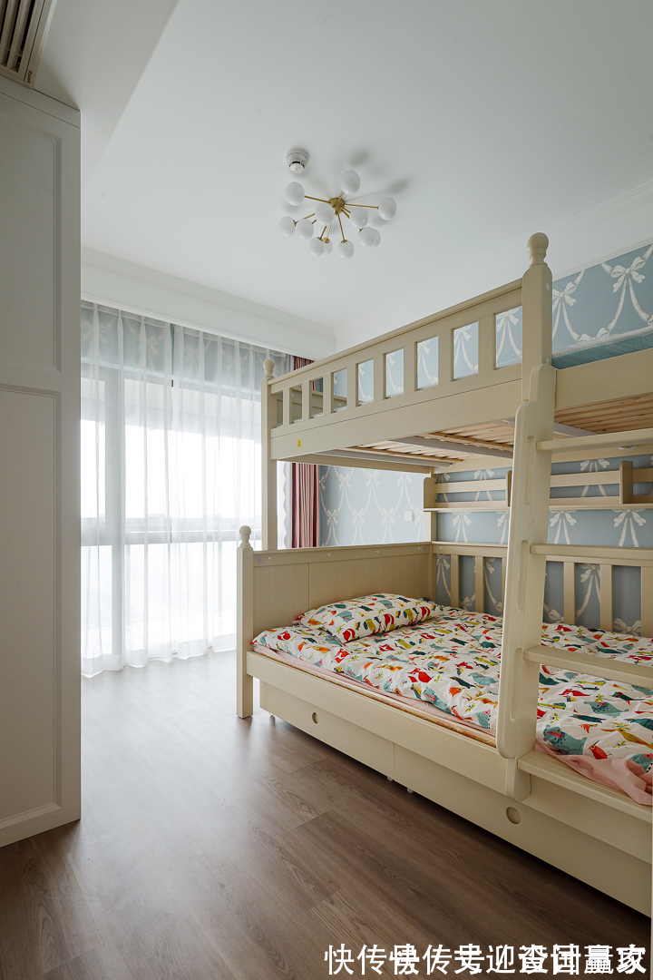 四居|130㎡轻奢四居,融入美式的沉稳庄重,打造温柔的质感生活