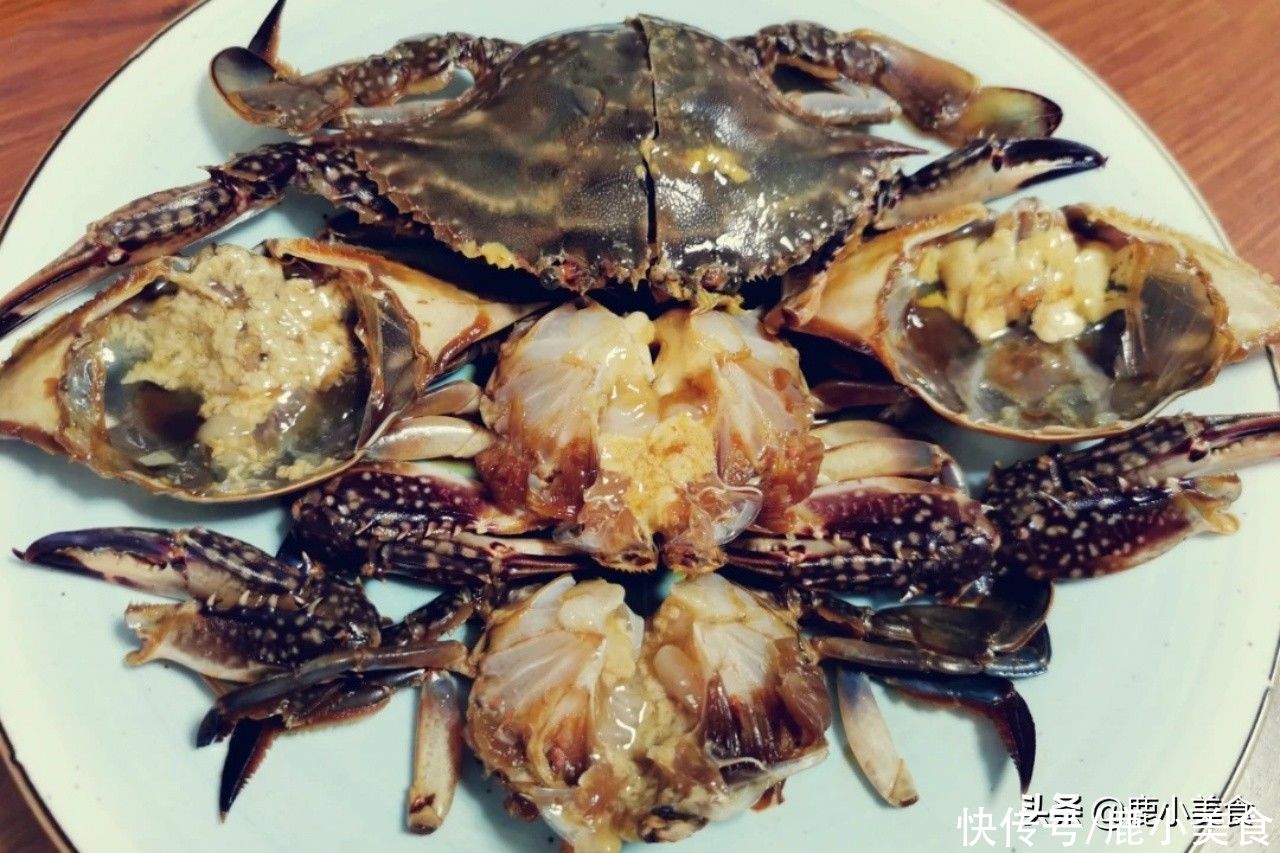 蟹块|又到吃梭子蟹的季节，分享6道梭子蟹做法，鲜香惹味，肉滑肥美