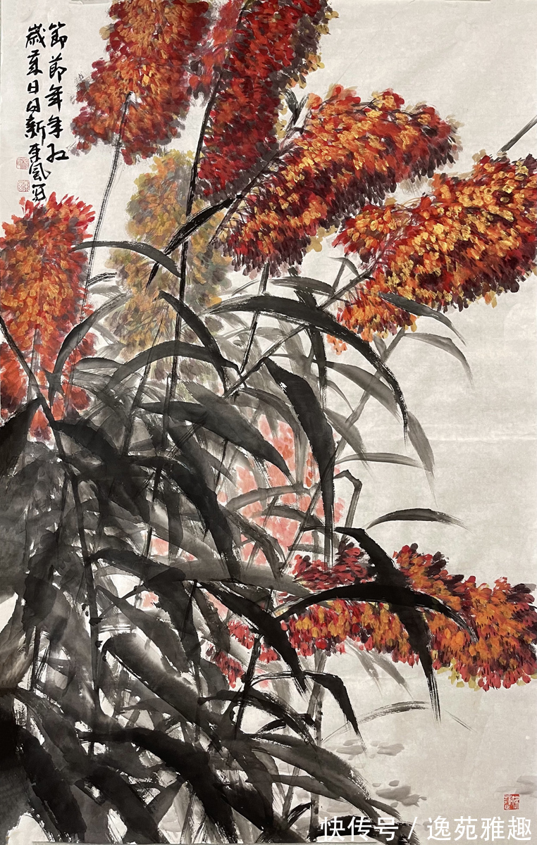 书画$「作品欣赏」静,是美的极致,画家杨东风作品欣赏