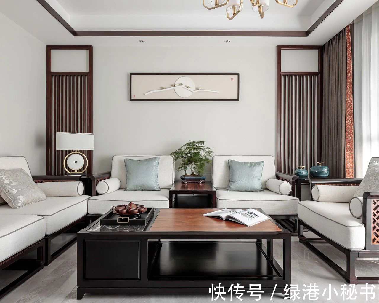 古色古香|装修案例欣赏:充满气质与德行并存的儒雅居所!