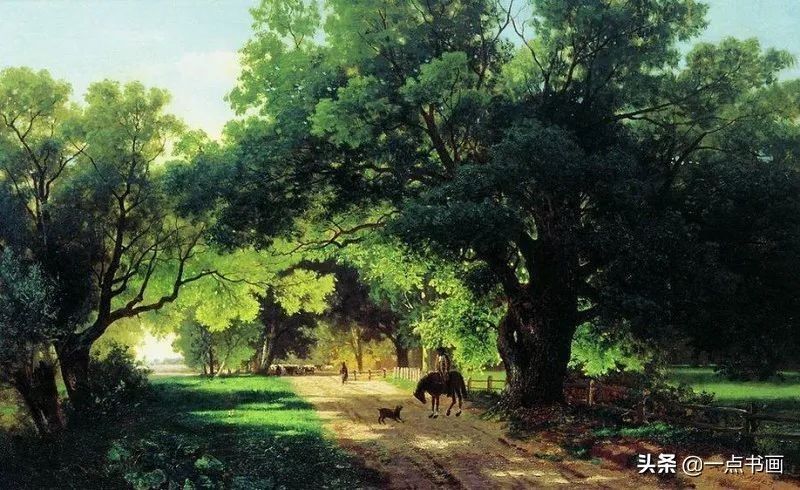 列夫·！光色优美的俄罗斯风景油画，如此迷人美丽