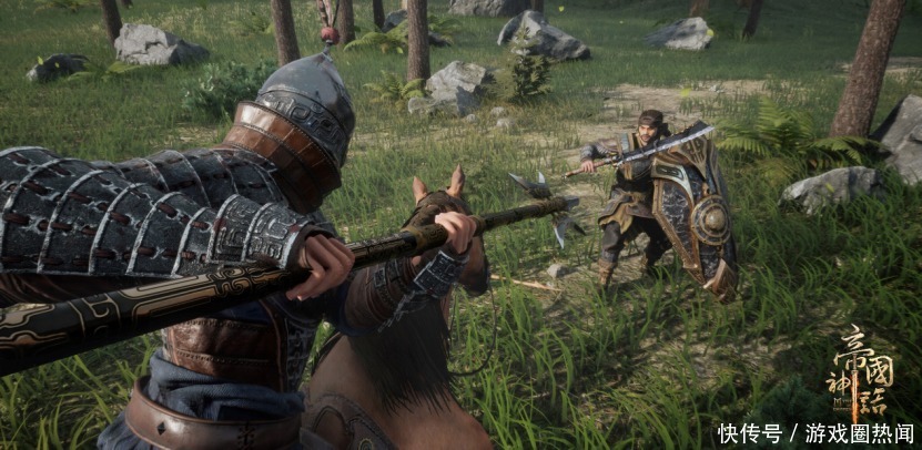 大战|马上林冲,马下武松,梁山泊两大战神!来这款游戏里,你也可以当战神!